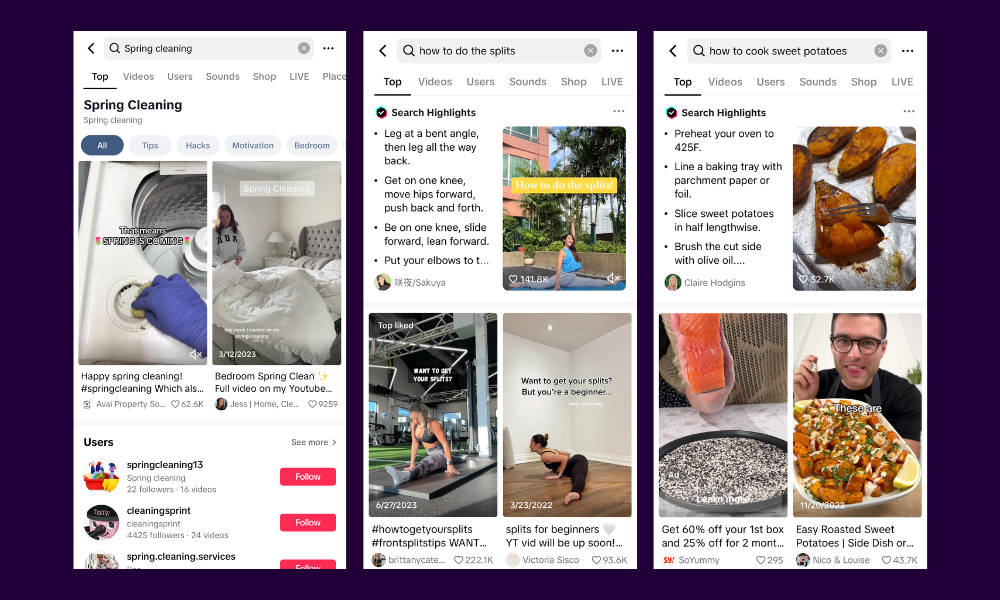 featured snippets
