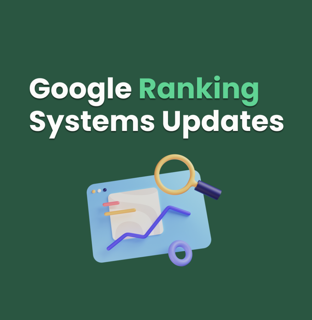 google ranking systems