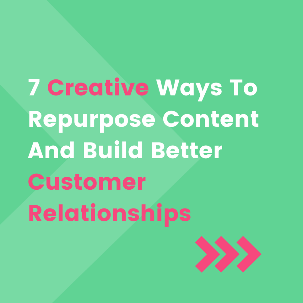 repurpose content blog