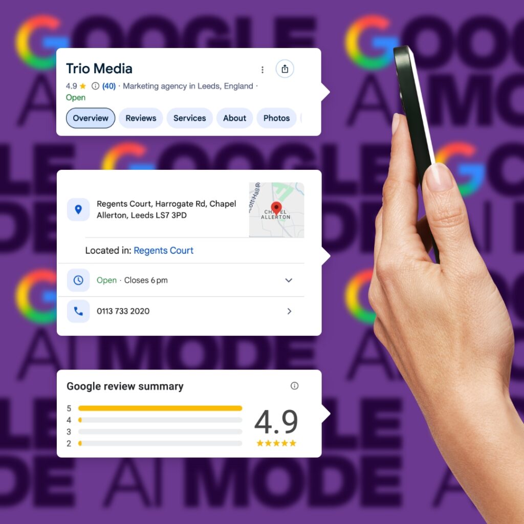 AI mode and Google My Business