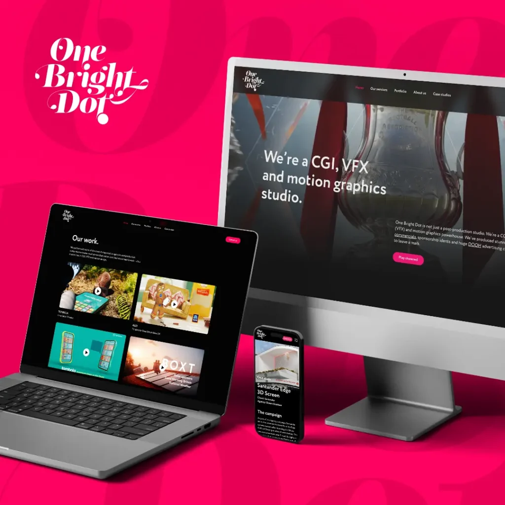 Portfolio one bright dot