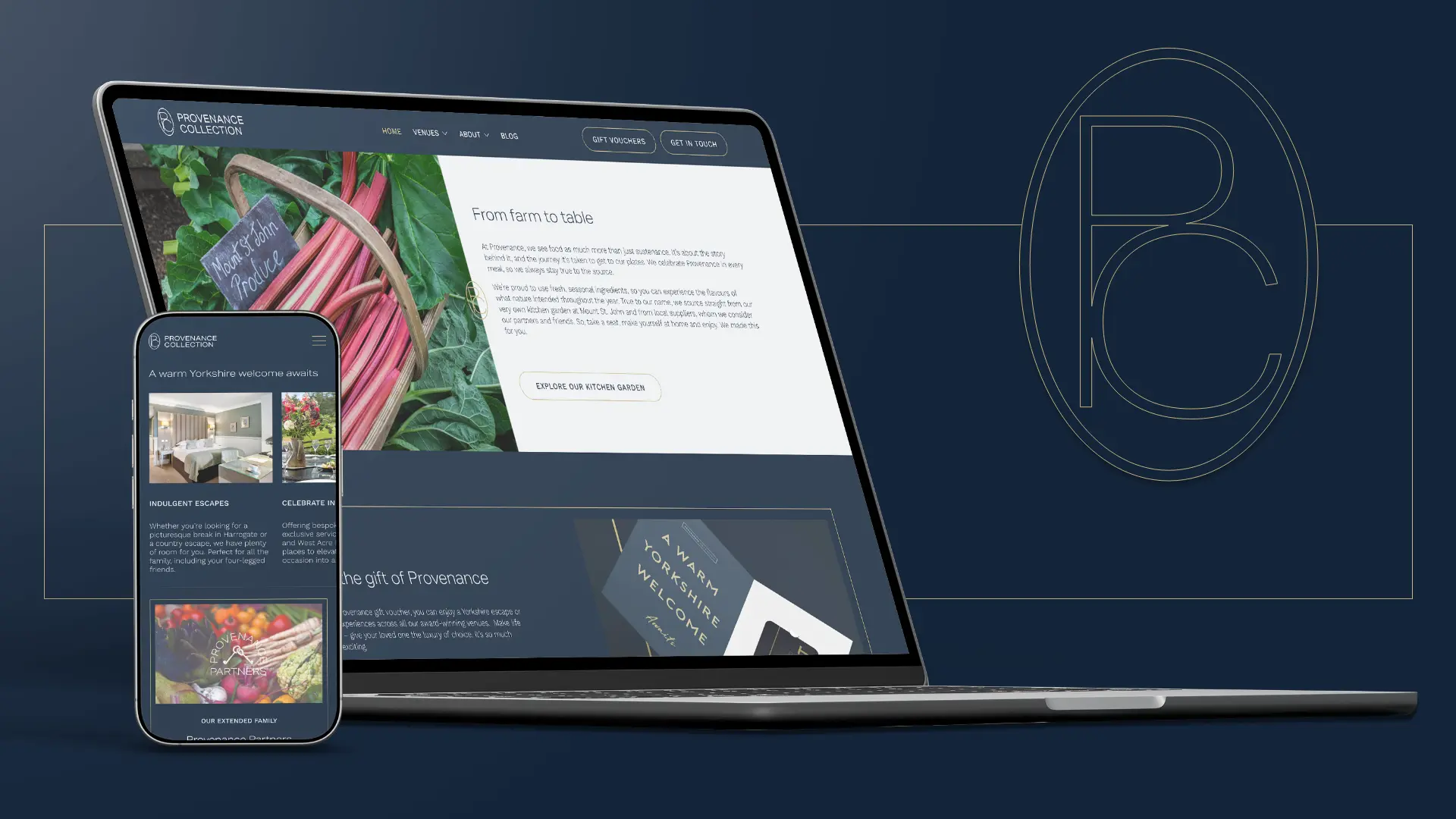 Provenance case study website design