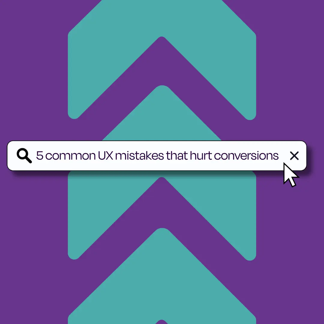 5 common UX mistakes blog thumbnail